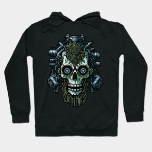 Cyborg Heads S03 D91 Hoodie